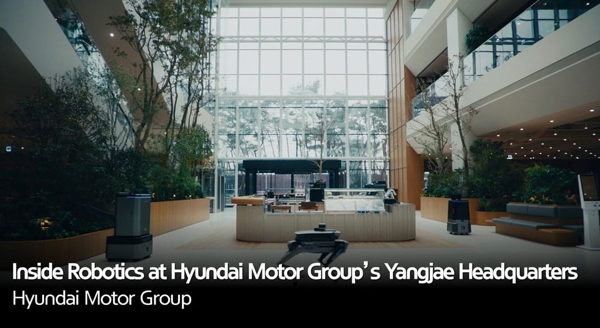 Inside Hyundai Motor Group’s Renovated HQ Where Humans and Robots Work Together in Harmony