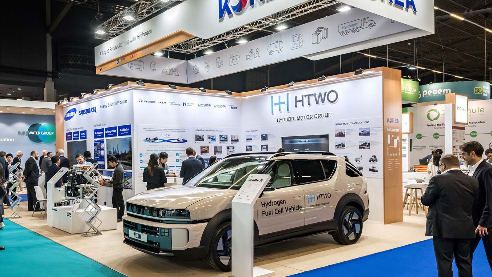 Hyundai Motor Group Exhibition Booth at the World Hydrogen Summit 2026
