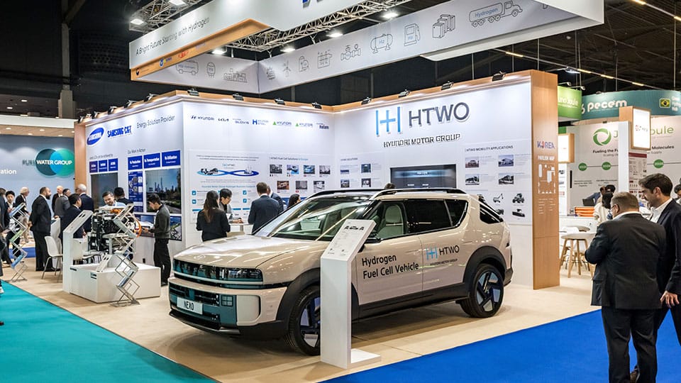 Hyundai Motor Group Exhibition Booth at the World Hydrogen Summit 2026