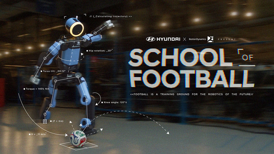 Hyundai Motor Launches “School of Football” Campaign Featuring Boston Dynamics’ Atlas Ahead of FIFA World Cup 2026™