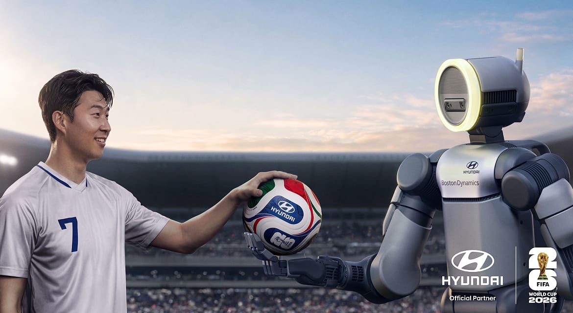 Hyundai Motor Company unveiled its FIFA World Cup 2026™ global campaign video “Next Starts Now”. The 60-second cinematic brand film features next-generation football (soccer) talents alongside Son Heung-min and Boston Dynamics’ Atlas® robot.