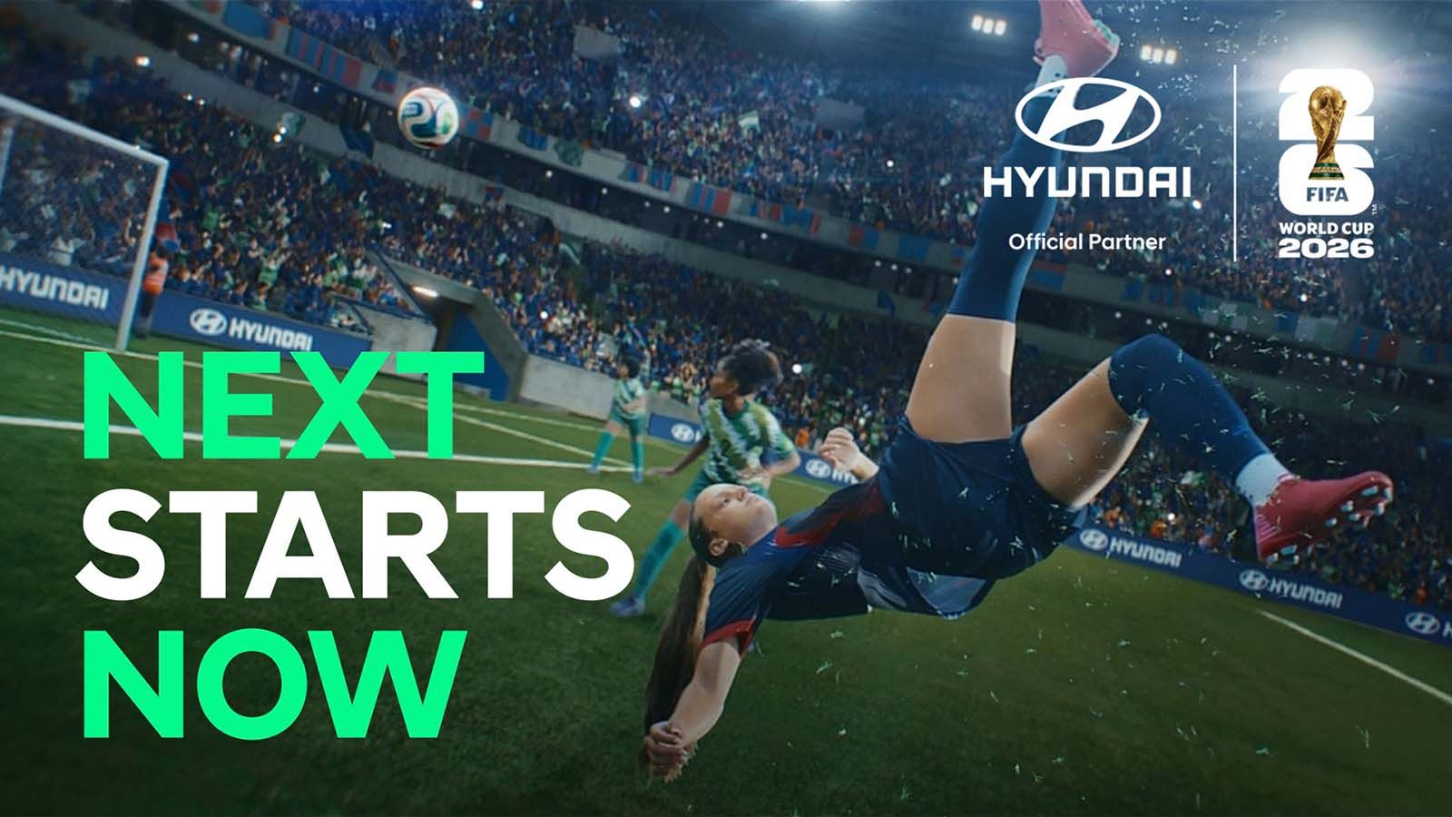 Hyundai Motor Company unveiled its FIFA World Cup 2026™ global campaign video “Next Starts Now”. The 60-second cinematic brand film features next-generation football (soccer) talents alongside Son Heung-min and Boston Dynamics’ Atlas® robot.