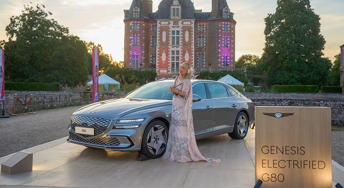 Sumi Jo and Genesis G80 Electrified