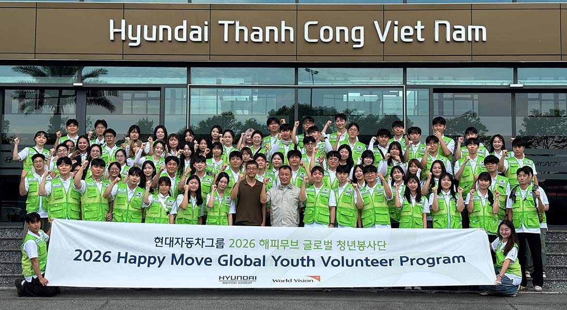Hyundai Motor Group Dispatches Youth Volunteers to Indonesia and Vietnam to Support Local Communities