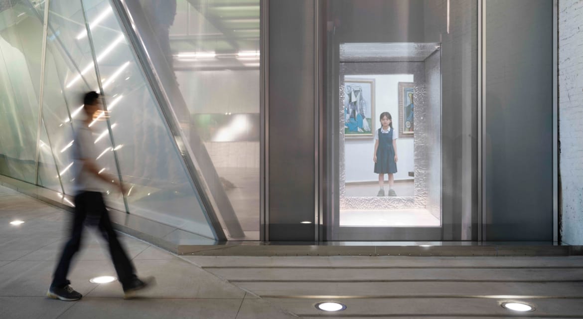 Installation view of the Hyundai Translocal Series: Ho Tzu Nyen (New Museum, New York). Photo: Steven Probert Studio.