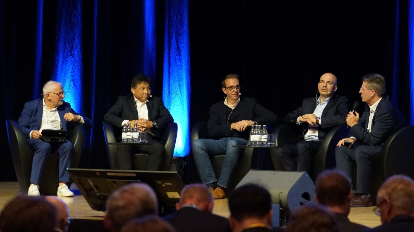 (From Second Right) Manfred Harrer, President and Head of R&D Division, Hyundai Motor Group, at the Opening Plenary Session