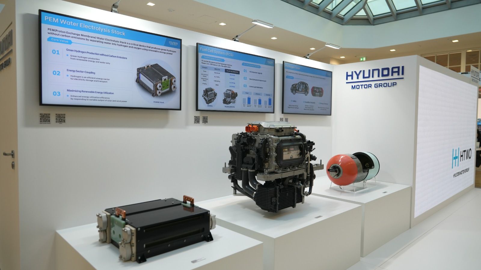 Hyundai Motor Group Booth at the Exhibition