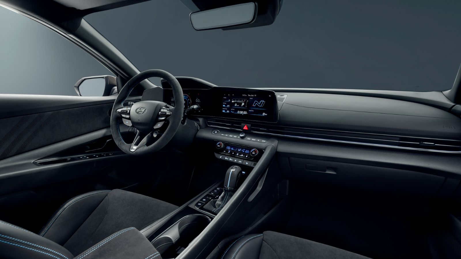 Передняя панель Hyundai Elantra N Monochrome