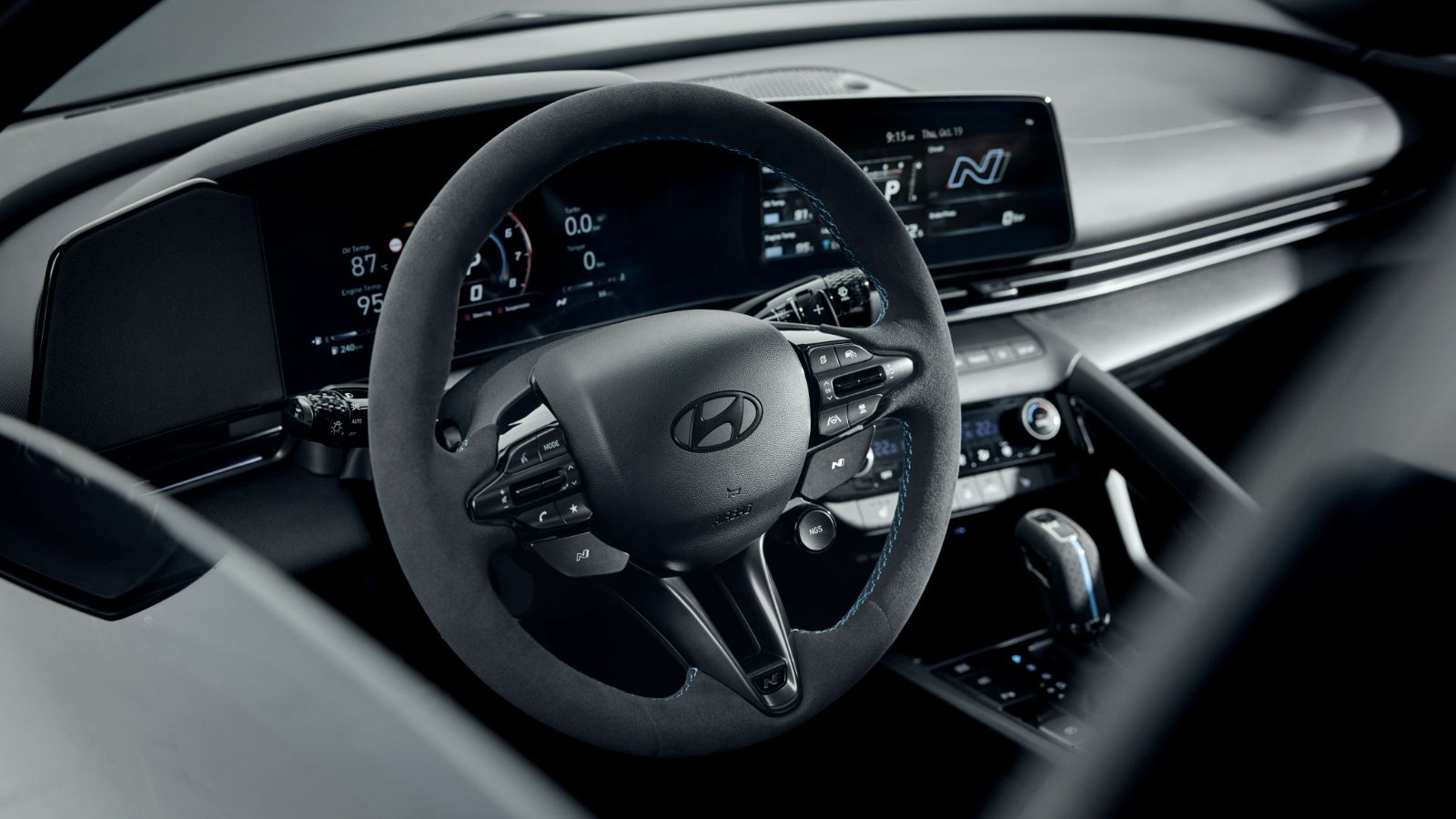 Руль Hyundai Elantra N Monochrome