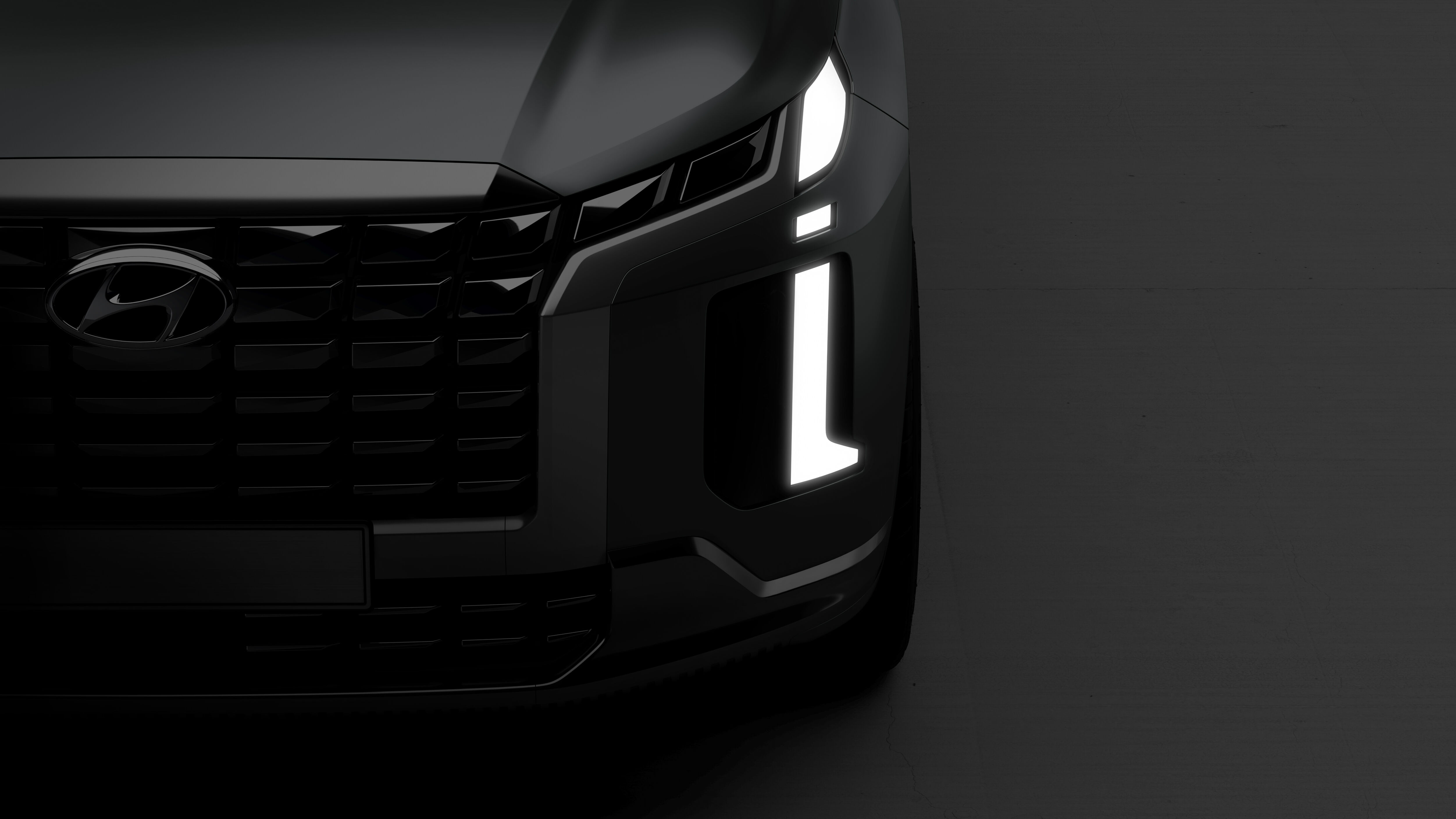 hyundai palisade front image