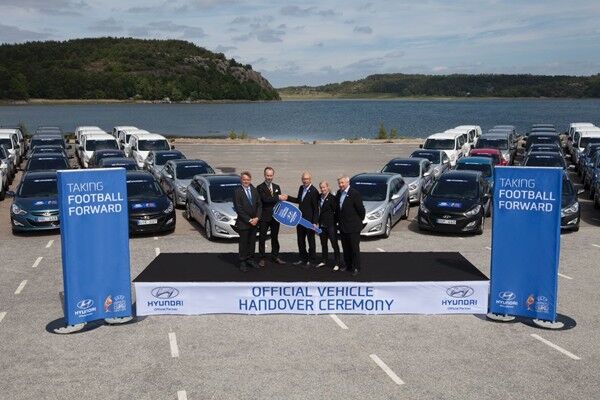 Hyundai Motor Provides Cars for UEFA Women's Euro 2013