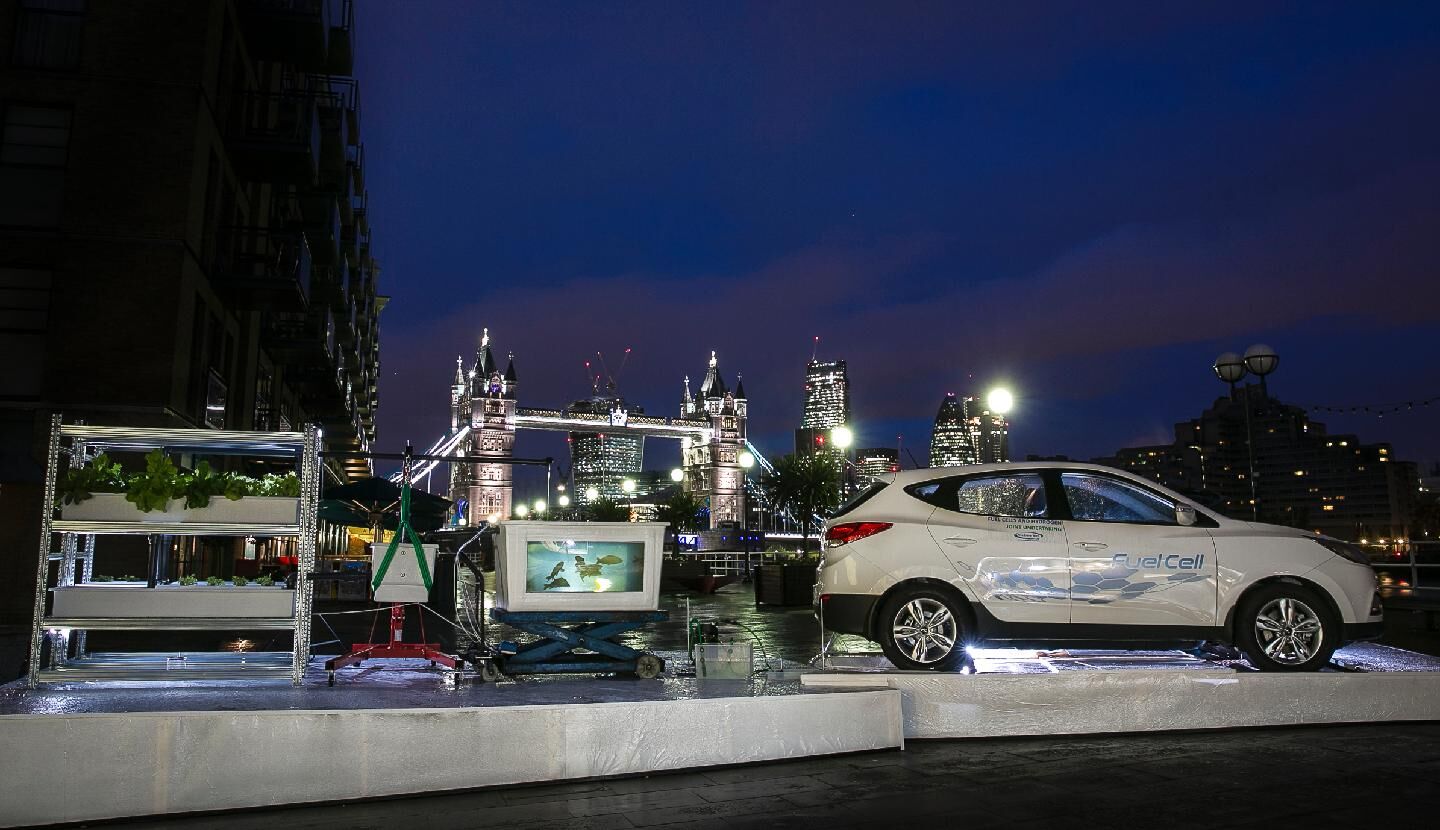 Hyundai Uses ix35 Fuel Cell To Grow Food