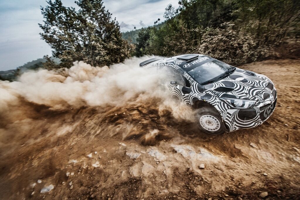 i20 WRC Tests On Gravel, Tarmac in October