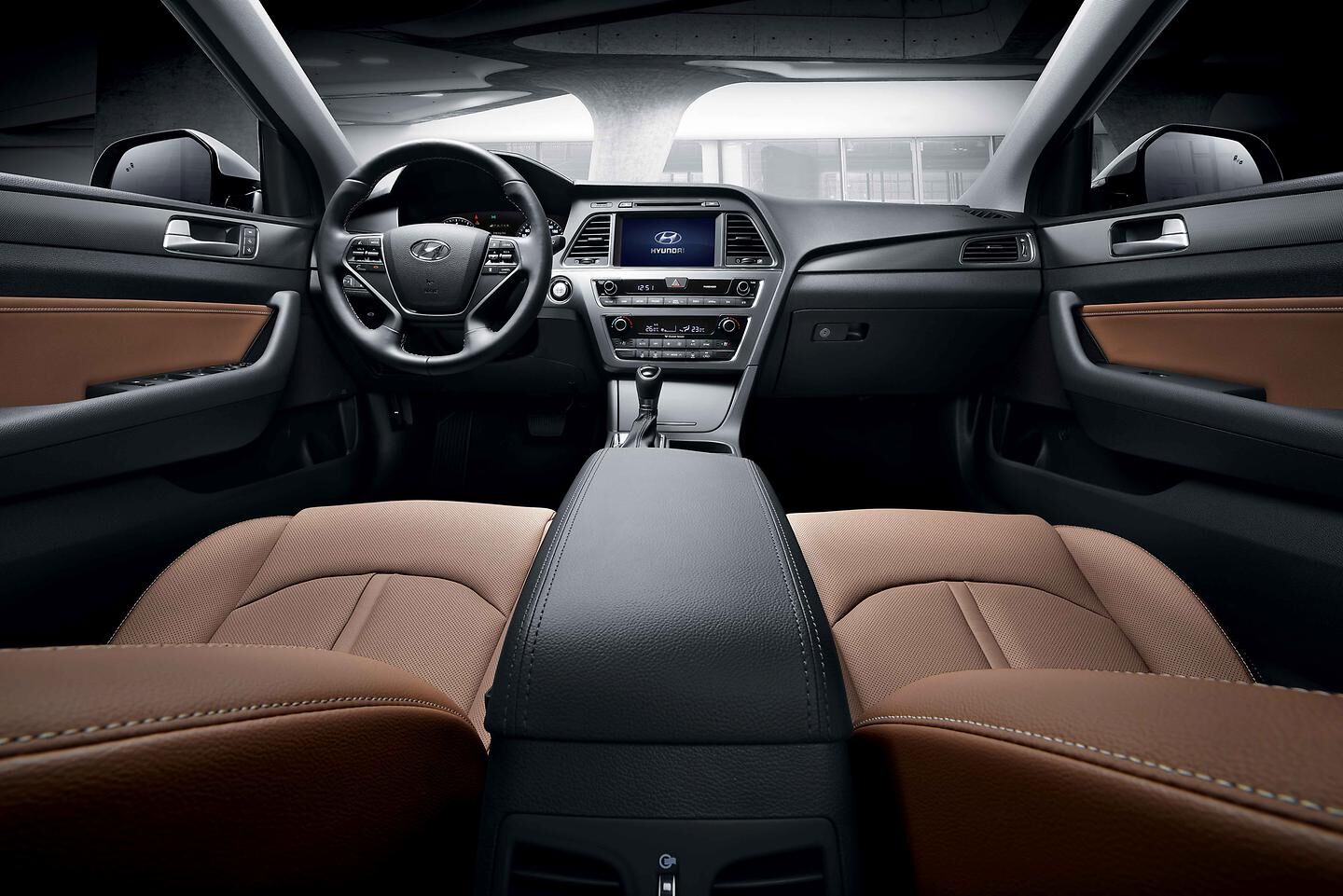 All New Sonata HMI interior