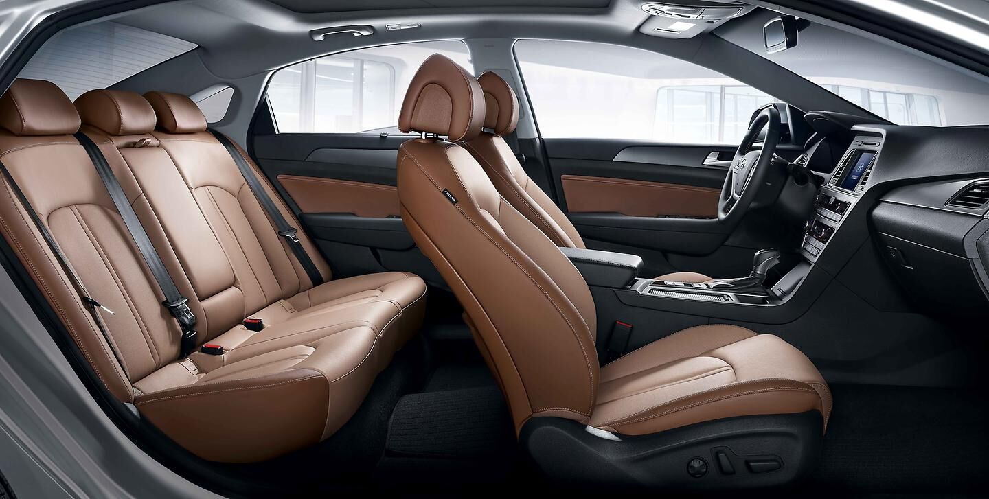 All New Sonata brown interior