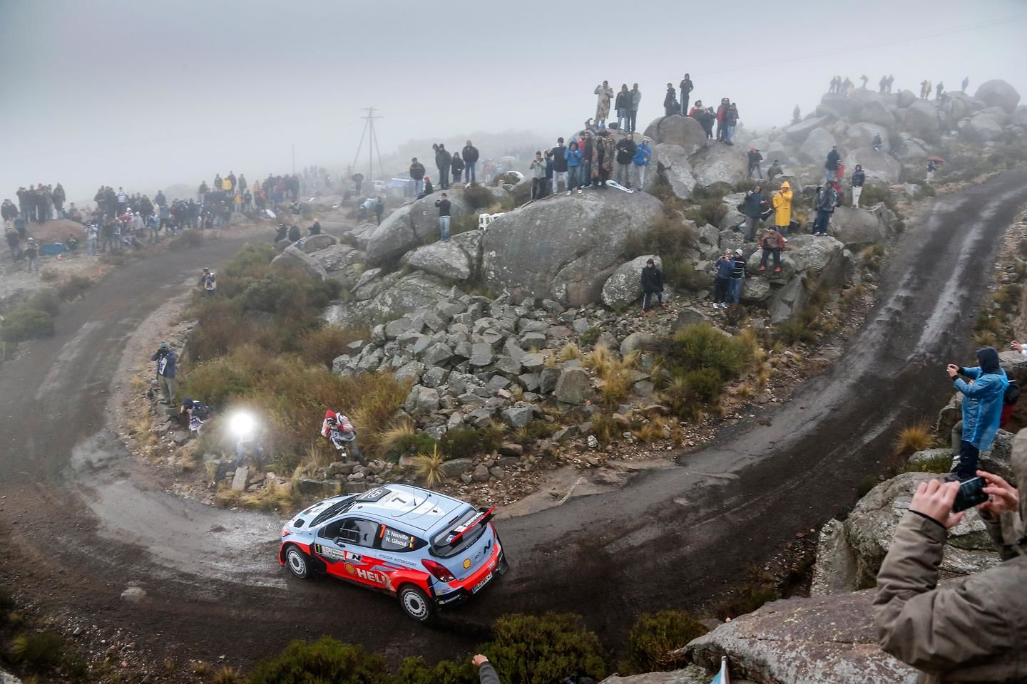 Hyundai Shell World Rally Team Battles to Top Five Finish After Tough Rally Argentina