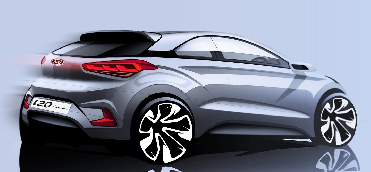 Hyundai Motor provides a glimpse of the New Generation i20 Coupe