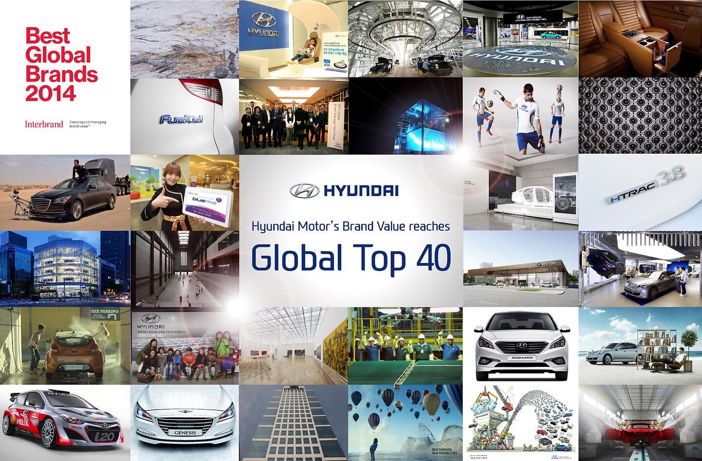 Hyundai Motor’s Brand Value Reaches Global Top 40 Highest Ever