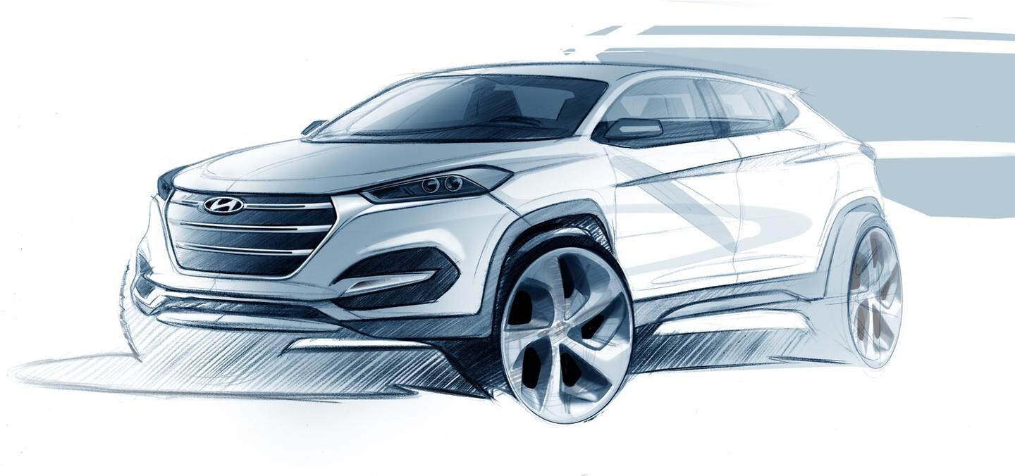 Hyundai Motor shows first design impression of the All-New Tucson