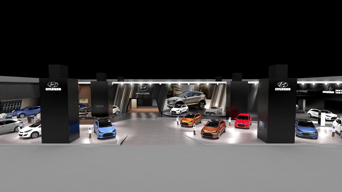 New Motor Show booth at Frankfurt Motor Show