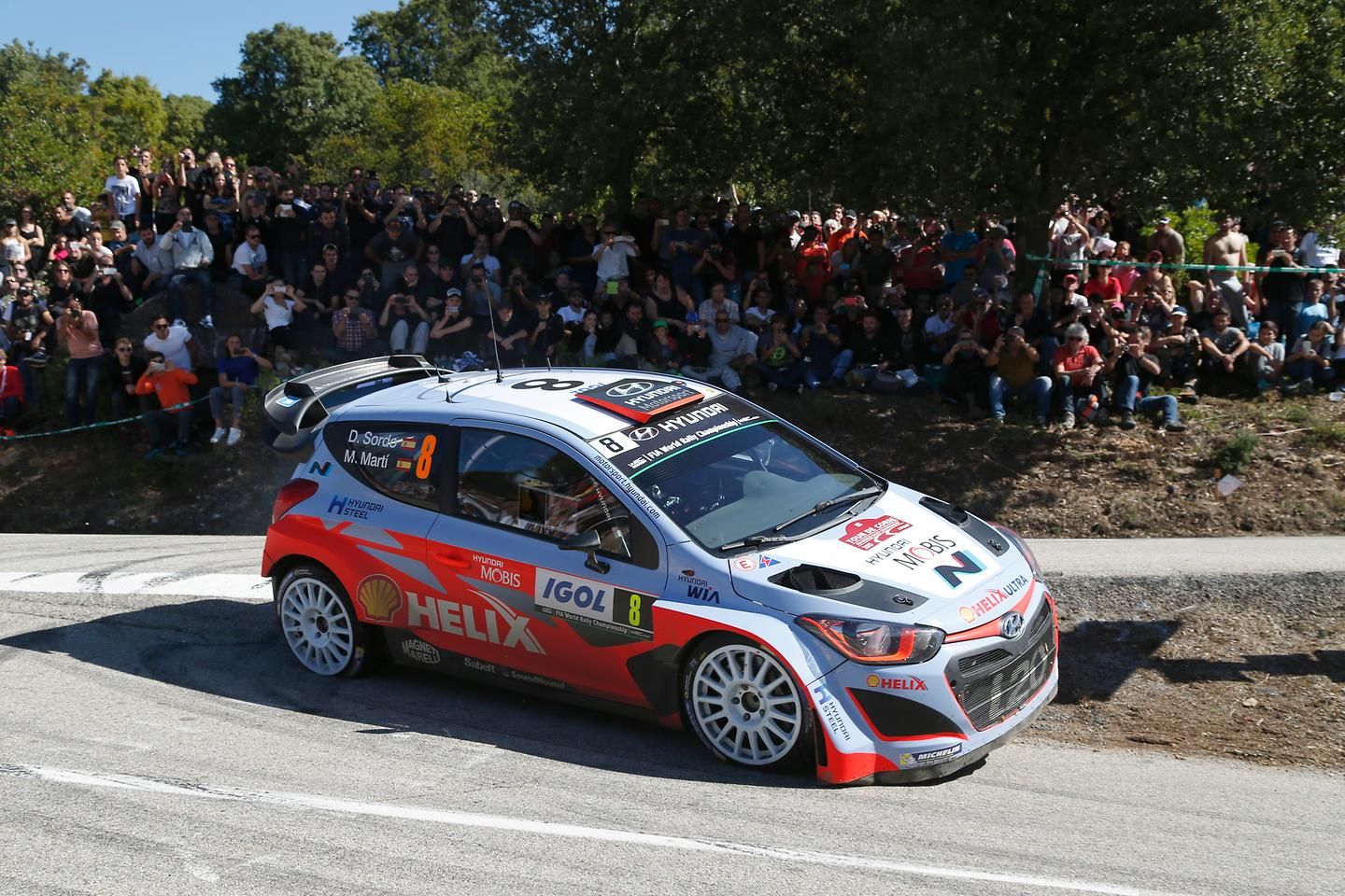 Top-five finish for Hyundai Motorsport  after dramatic final day of Rallye de France