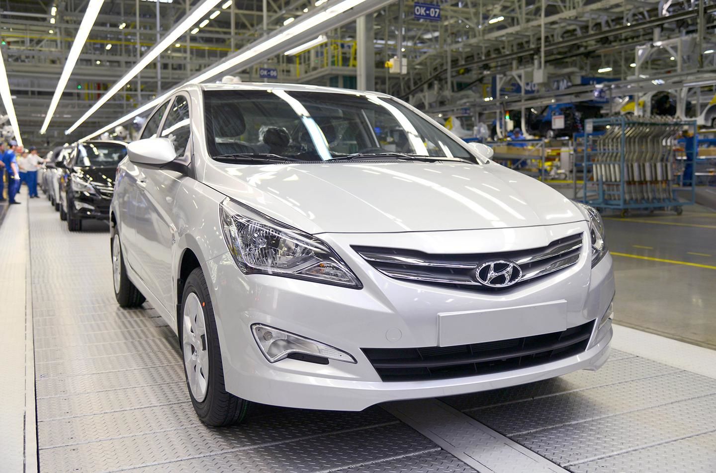 Hyundai Motor Manufactures One Millionth Car at Its Plant in Russia