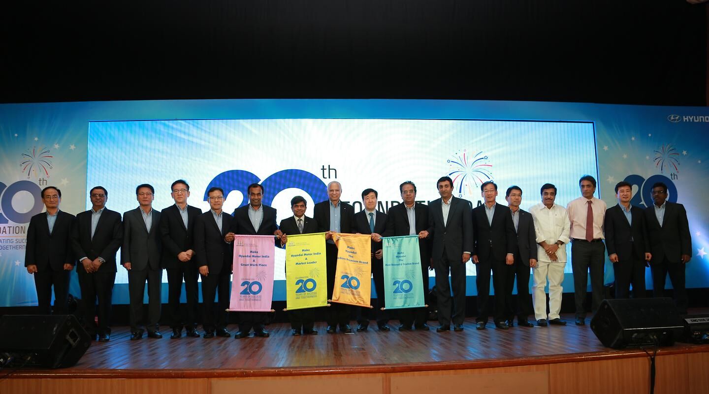 Hyundai Motor India Limited steps in to its 20th year
