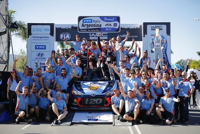 Two in a row for Hyundai Motorsport as Neuville triumphs in Argentina thriller