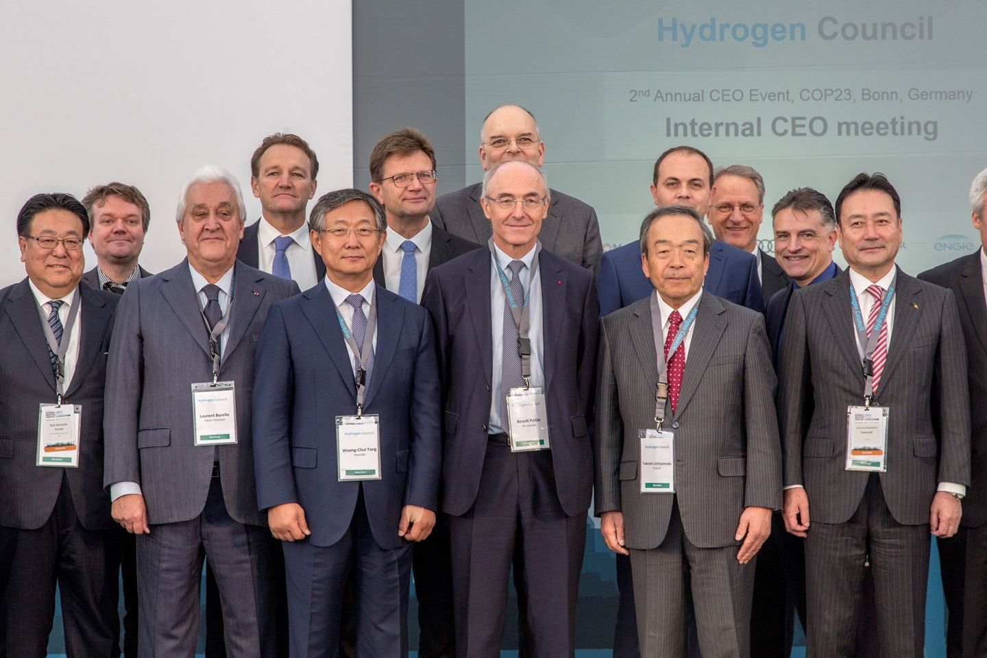 Hydrogen Council launch first ever globally quantified vision 
