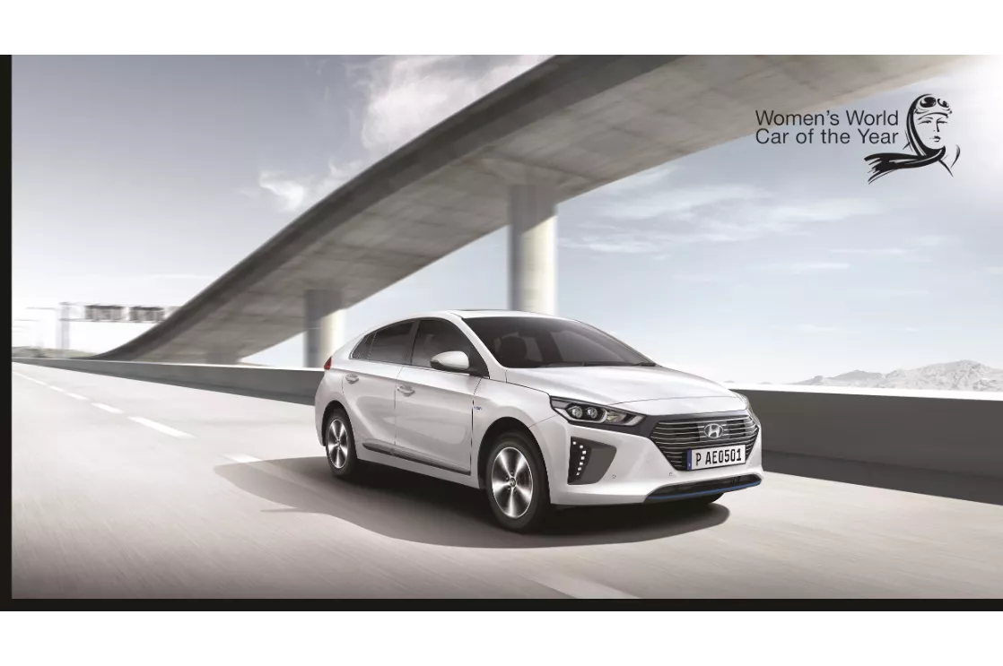 2018 Hyundai Ioniq Wins Women’s World Car of the Year 