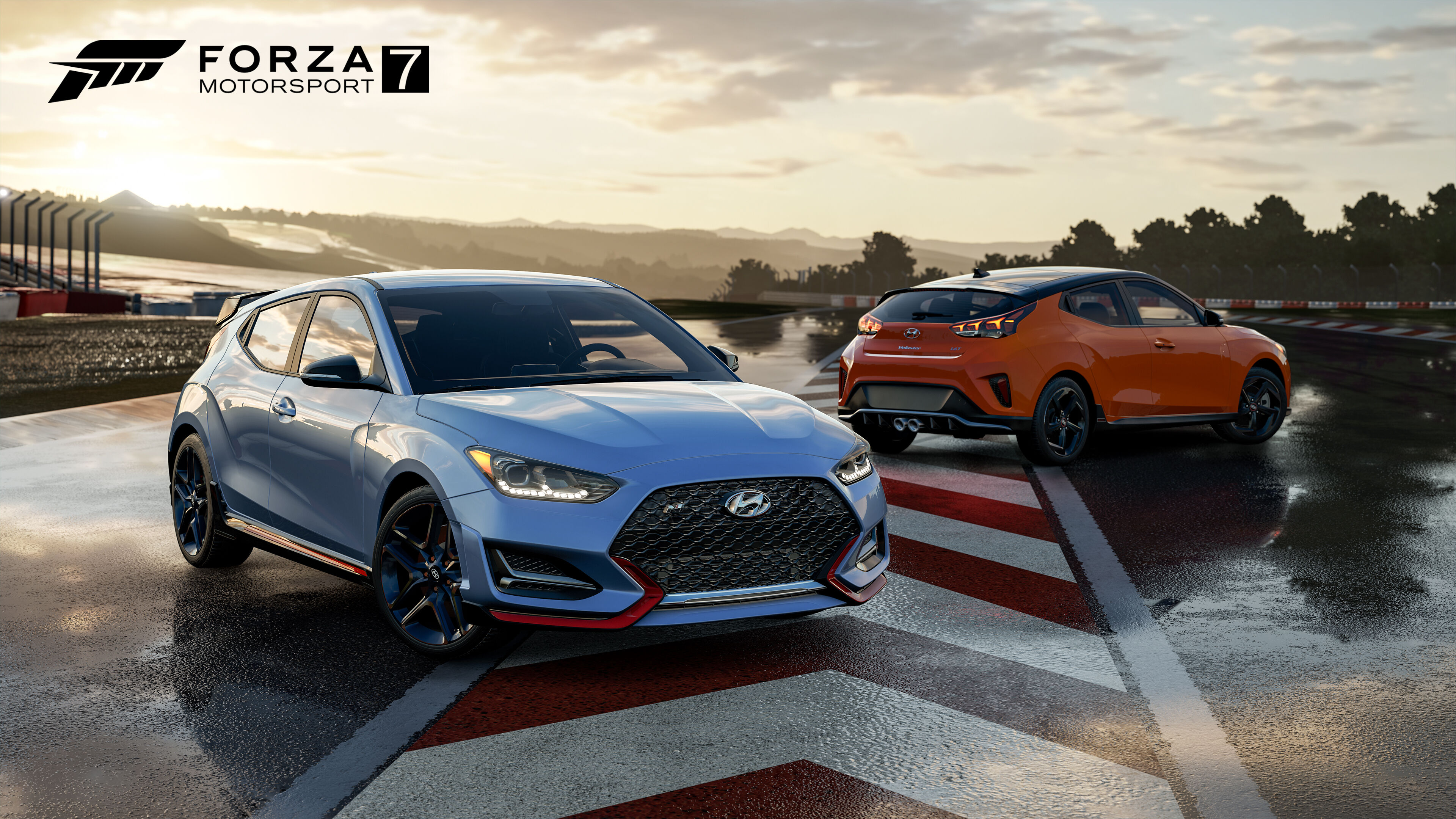 Hyundai Debuts 2019 Veloster Turbo and Veloster N in Forza Motorsport 7