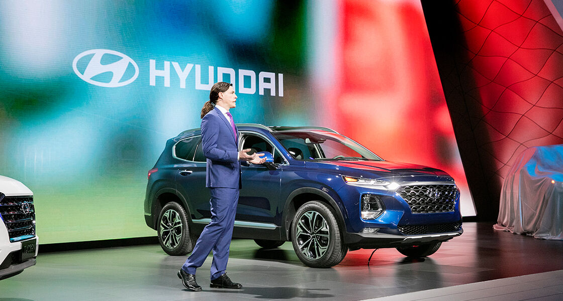The All-New 2019 Santa Fe Makes its United States Debut at the New York International Auto Show