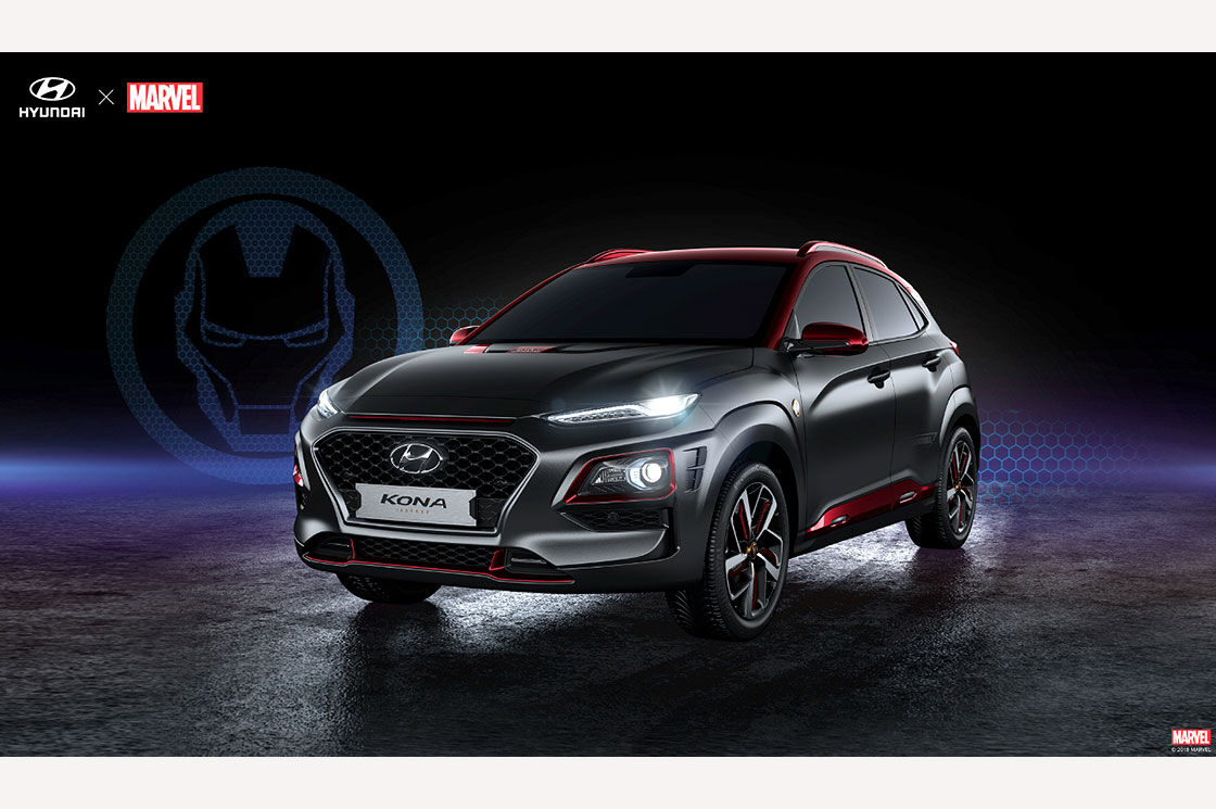 Kona Iron Man Edition SUV Makes Global Debut at 2018 San Diego Comic-Con 