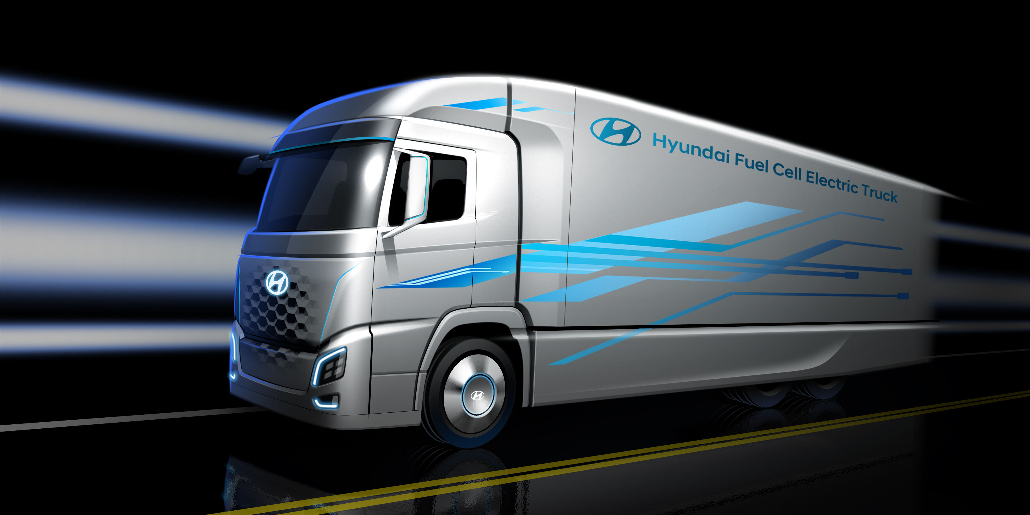Hyundai Motor Presents First Look at New Truck with a Fuel Cell Powertrain, Ahead of IAA Commercial Vehicles 2018 Announcement