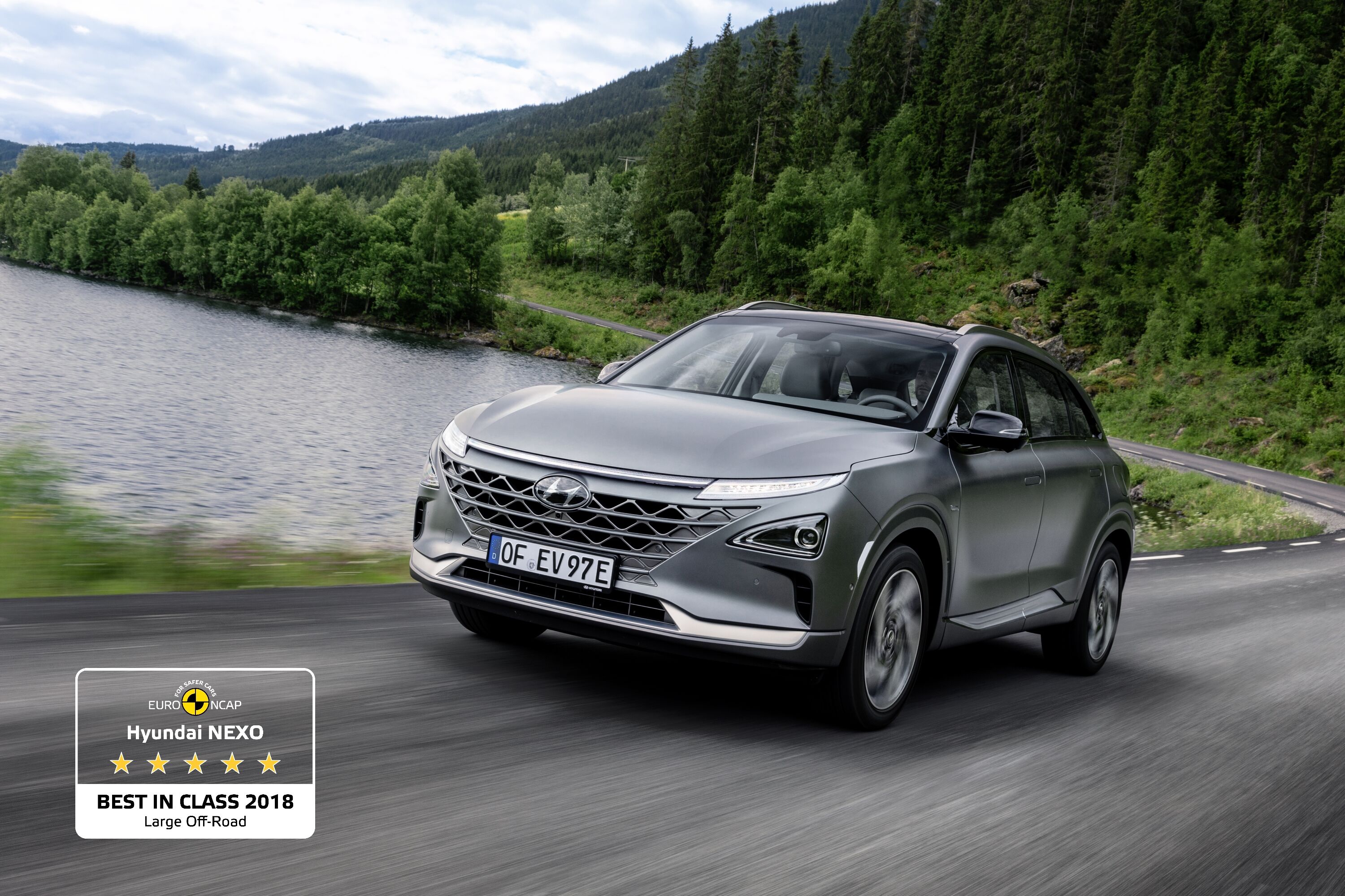 All-New Hyundai NEXO among Euro NCAP’s Best in Class Cars of 2018