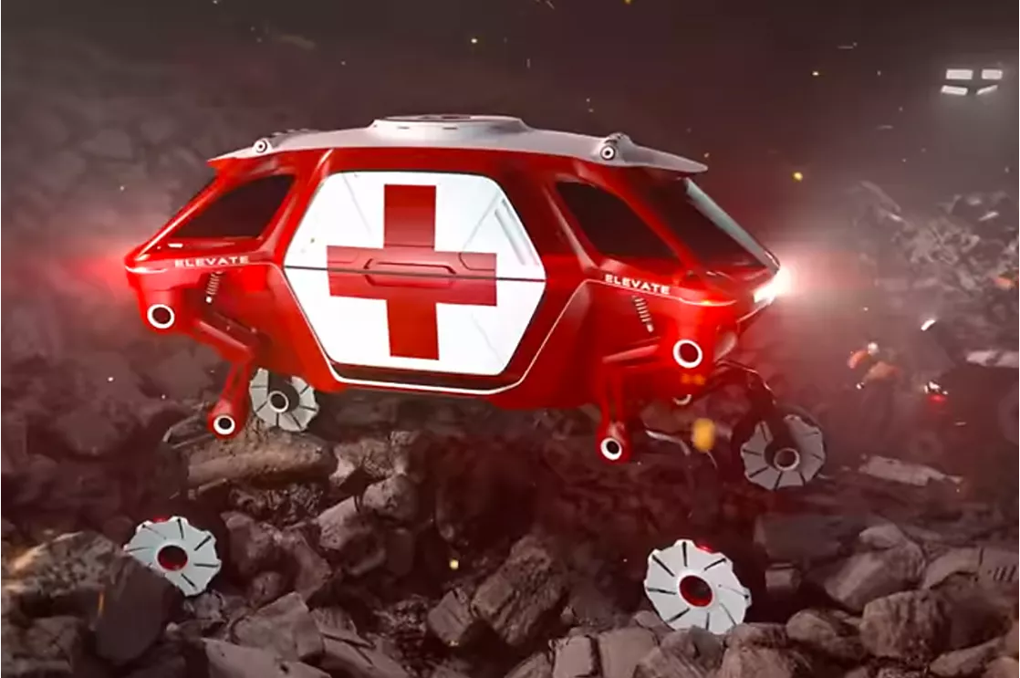 (Video) Hyundai Walking Car Concept is the Future of the First Responder Industry