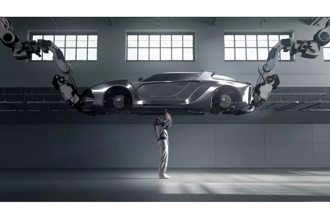 Hyundai Motor Group Develops Wearable Vest Exoskeleton to Alleviate Burden in Overhead Work