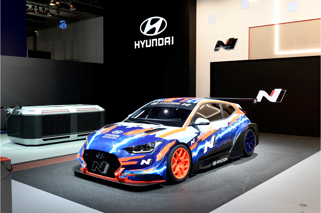 Hyundai Motorsport reveals the Veloster N ETCR at IAA 2019