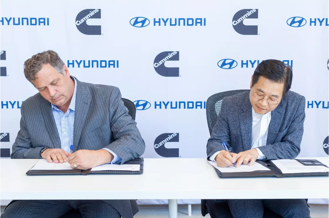 Hyundai Motor Company and Cummins to Collaborate on Hydrogen Fuel Cell Technology