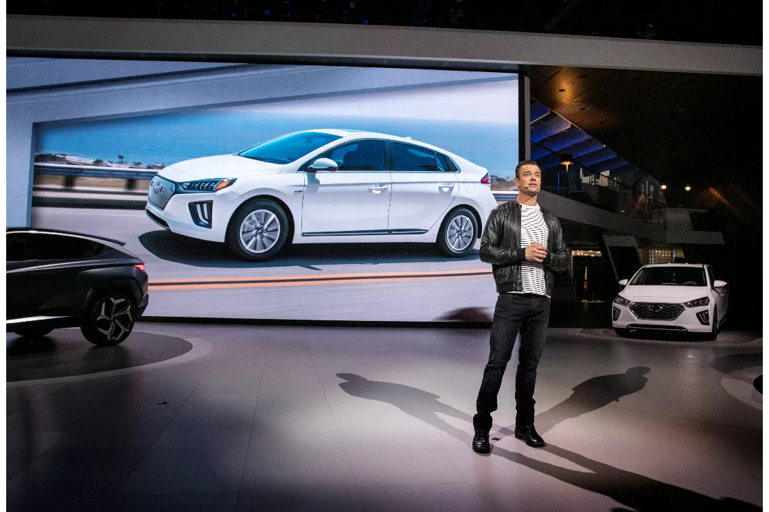 2020 IONIQ Shows off Fresh Styling, Upgraded Interior and More Electric Range at Los Angeles Auto Show 
