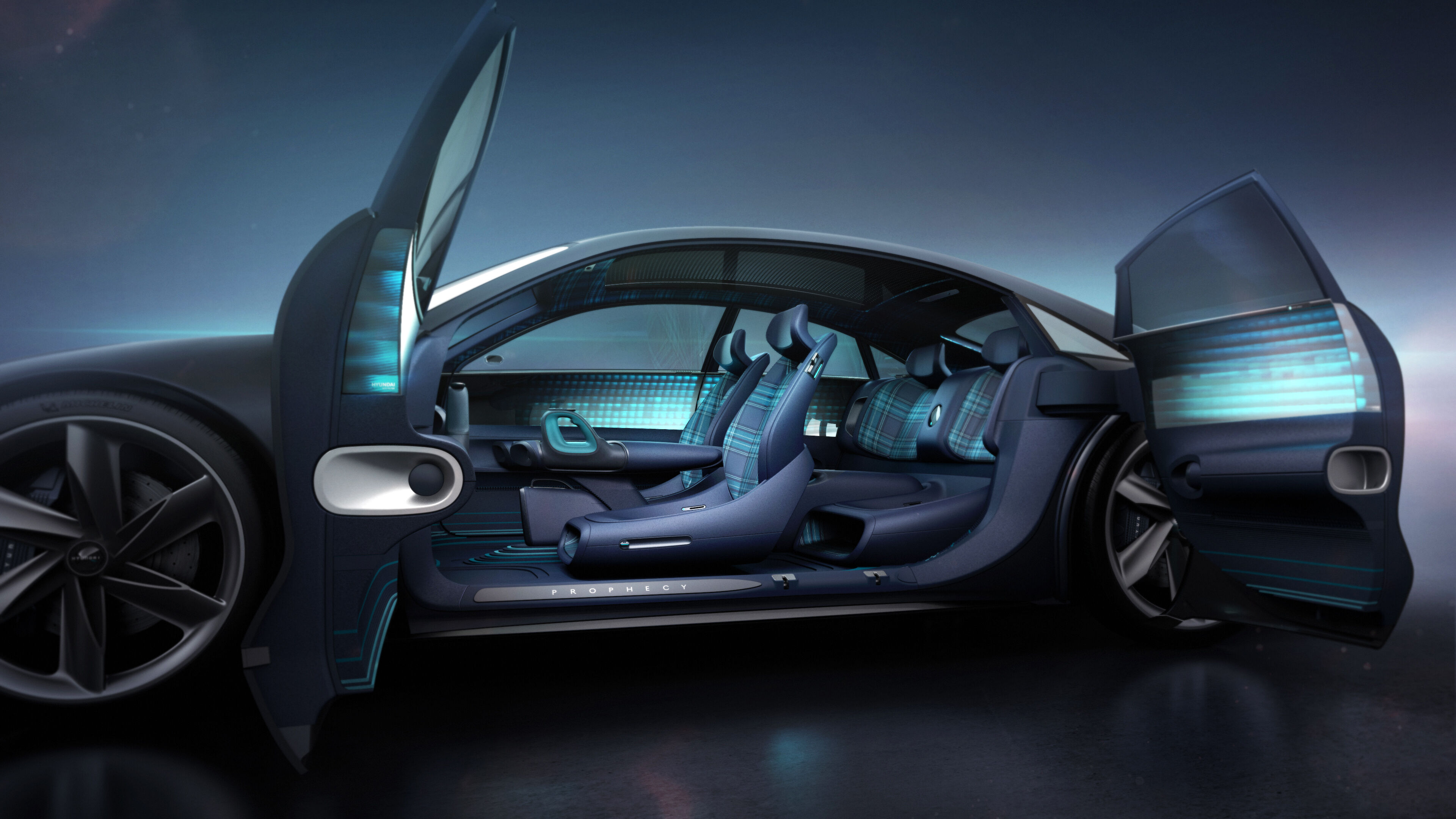 Hyundai Motor Unveils "Prophecy" Concept EV