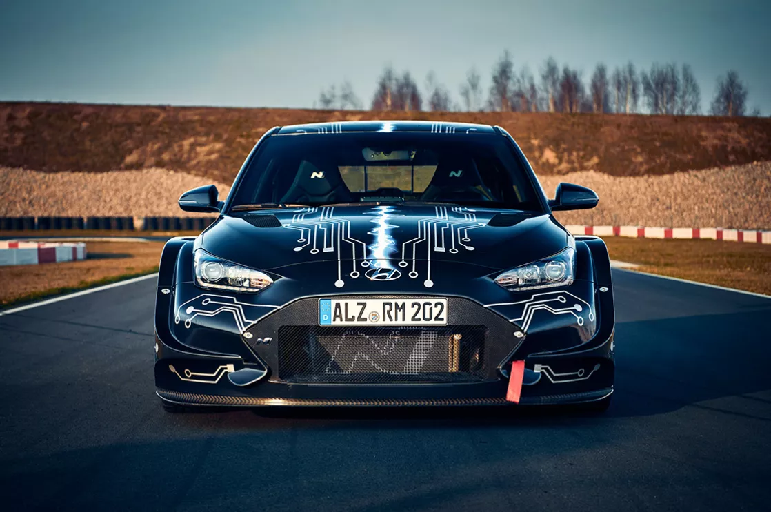 Electrified RM20e Racing Midship Sports Car Prototype Conveys the Next Generation of Hyundai N Performance