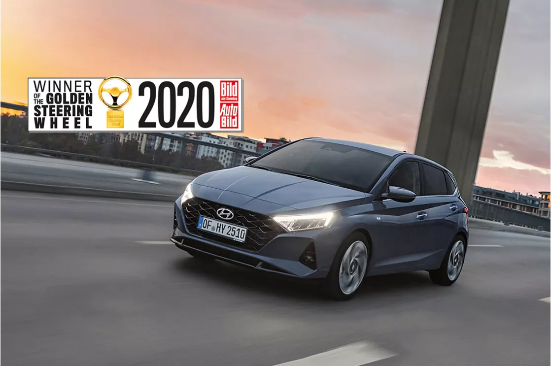 All-new Hyundai i20 wins Golden Steering Wheel award