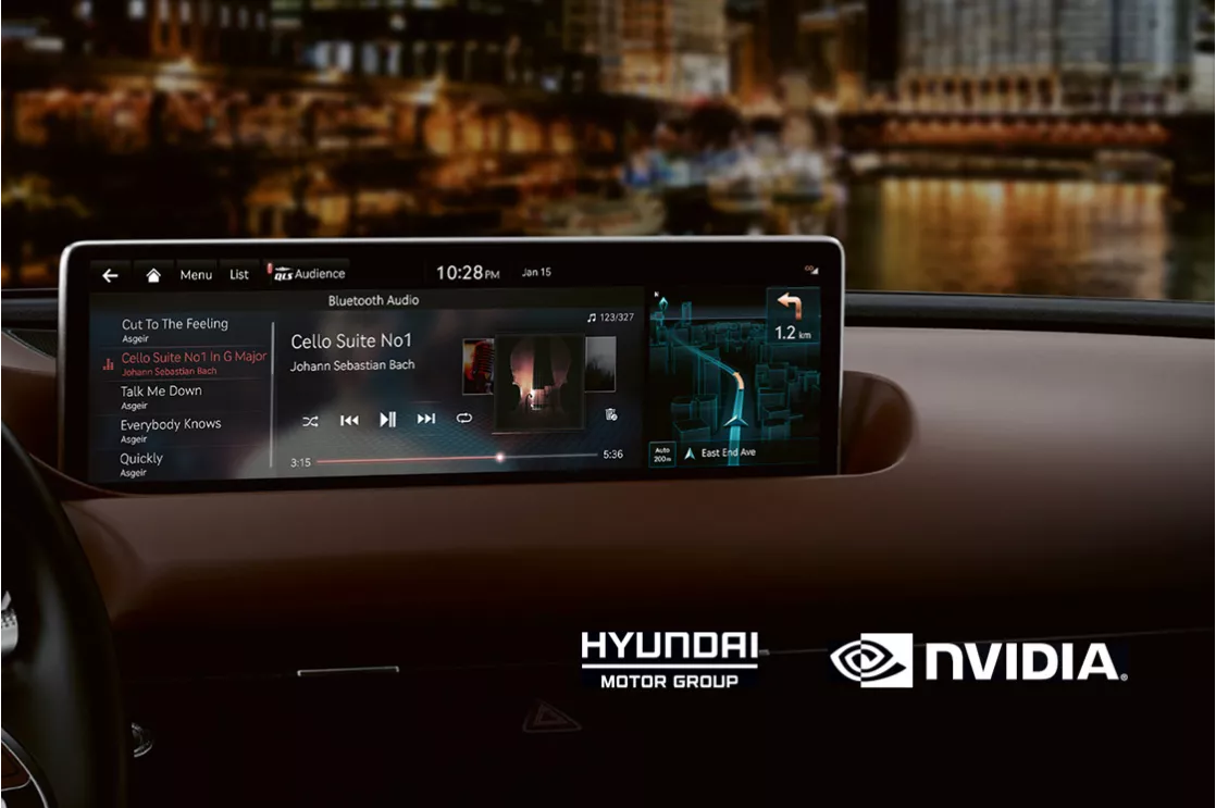 Hyundai Motor Group to launch NVIDIA DRIVE ‘connected car’ infotainment and AI platform across all future Hyundai, Kia and Genesis models