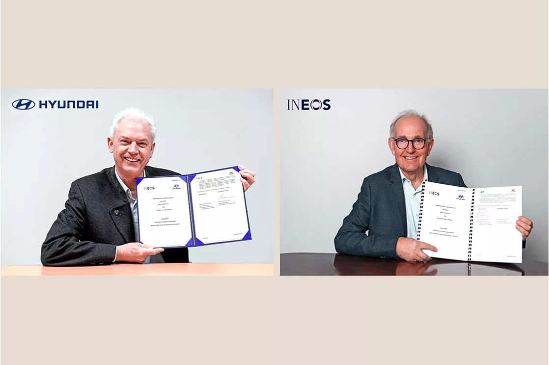 Hyundai Motor Company and INEOS to Cooperate on Driving Hydrogen Economy Forward