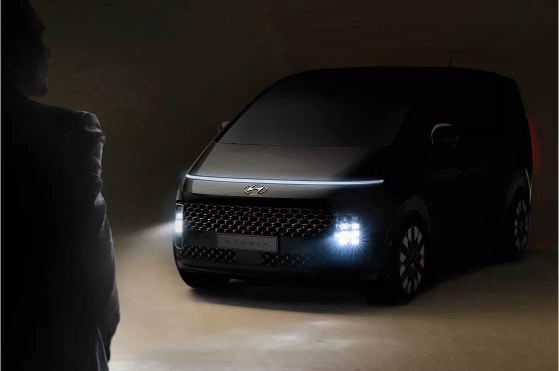 Hyundai Motor Offers First Peek at STARIA, New MPV with Premium and Futuristic Design