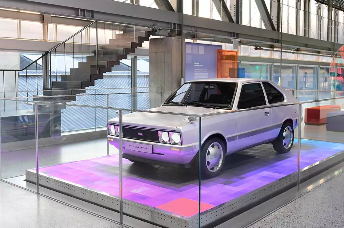 Hyundai Motor Showcases Heritage Series PONY as Icon of Design Innovation
