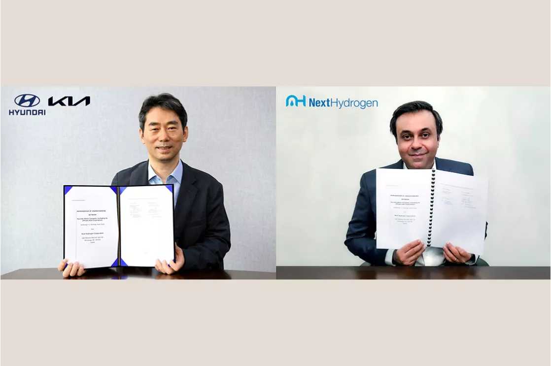 Hyundai Motor and Kia Collaborate with Next Hydrogen to Develop Advanced Alkaline Water Electrolysis System