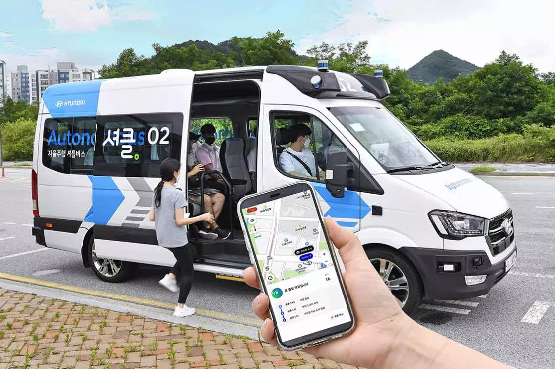Hyundai Motor to Pilot Autonomous Demand-Responsive ‘RoboShuttle’ Service