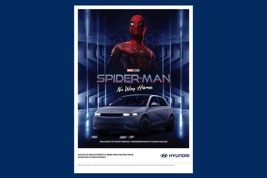 Hyundai Motor’s All-Electric IONIQ 5, All-New TUCSON Hit Big Screen in ‘Spider-Man™: No Way Home’